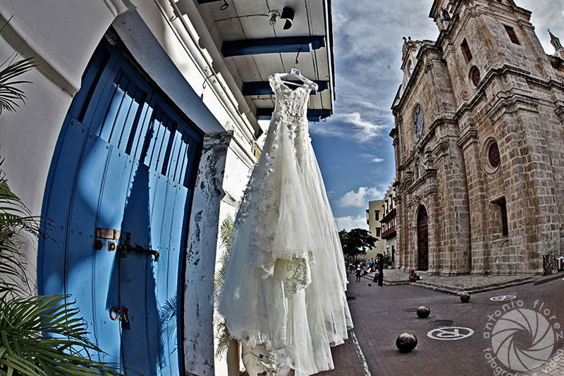 vestido de novia colombia